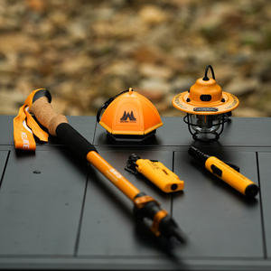 Outdoor Puff Ball Camping Atmosphere Light Beach <b>Tent</b> Light Stepless Dimming Remote Handheld - Product Image 4