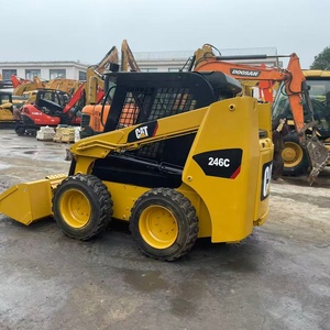รถตักล้อยาง CAT 246C มือสอง เครื่องจักรก่อสร้างขนาดเล็กแบบไฮดรอลิก - Product Image 6