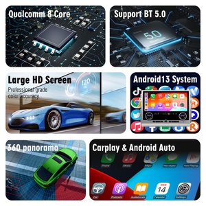 NaviHua Accesorios Automotrices para Mejora Interior, Reproductor Multimedia, Radio, Carplay Inalámbrico para Toyota FJ Cruiser 2007-2024 - Product Image 5