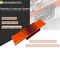 DEMAELECTRIC DMWF-4-10/50A sans soudure barre omnibus conducteur Rail cuivre aluminium alimentation pour ponts roulants équipement de levage