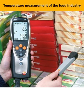 Thermomètre de contact multi-canaux haute précision professionnel Testo 735-1-2 pour la mesure de la température - Product Image 3