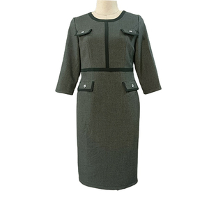 Vestidos de Oficina para Mujer Talla Grande, Vestidos para Iglesia, Vestido de Dama Bonita, Vestidos para Mujer - Product Image 3