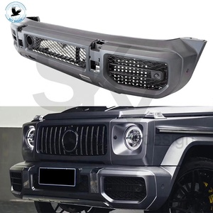 Suministro de fábrica Nueva condición 2020 W463A Parachoques de coche W464 G63 Kit de carrocería Clips Conversión de actualización para <span class=keywords><strong>Mercedes</strong></span> Clase G <span class=keywords><strong>G350</strong></span> G500 - Product Image 4