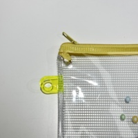 Bolsa transparente de alta calidad, venta directa de fábrica, bolsa personalizada, bolsa de información para niños, bolsa para bolígrafos de dibujos animados, bolsa transparente para archivos A4