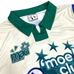 Personalizado Retro secado rápido sublimación alta calidad cómodo transpirable 100% poliéster fútbol Jersey uniforme - Product Image 4