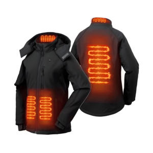 Groothandel Dames Waterdichte Outdoor Jas Verwarming Jas Dikker Verwarmde Jas Voor Dagelijkse Vrije Tijd Camping Ingebouwde Zak - Product Image 1