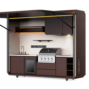 Module de cuisine mobile modulaire |   Kiosque de café et de boissons préfabriqué en conteneur pour les petites entreprises - Product Image 3