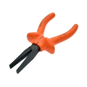 Pince plate isolée portable 1000V Pince coupante à long nez de 170 mm avec poignée en plastique pour les applications de bricolage à poignée industrielle - Product Image 1