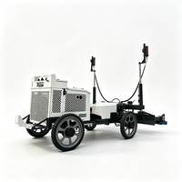 Machine de nivellement au laser à essence fiable avec conception ergonomique pour la construction de parkings