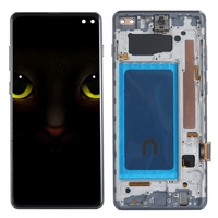 Écran OLED avec châssis pour téléphone portable Samsung S10 Plus 5G, assemblage TFT LCD 100 % original, garantie 1 an, écran LCD