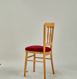 Bois Empilable Mariage Événement Fête <span class=keywords><strong>Location</strong></span> <span class=keywords><strong>Salle</strong></span> À Manger Banquet Napoléon Château Château Chaise - Product Image 3