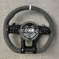 Volant en daim extensible pour Mercedes Benz Dragonfly Volant W176 W205 W212 W222 W463 W464 W204 W218 Alcantara