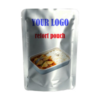 Sachet Doypack anti-fuite pour bouillon de viande mijotée, emballage thermique prêt-à-manger