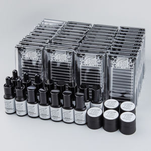 ขนตาปลอมแบบขนตาปลอมแบบหนาพิเศษถาดต่อขนตาสีดำเข้มสั่งติดฉลากได้ตามต้องการ - Product Image 3