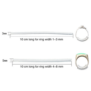 Juego <span class=keywords><strong>de</strong></span> ajustadores <span class=keywords><strong>de</strong></span> <span class=keywords><strong>silicona</strong></span> en espiral para <span class=keywords><strong>anillos</strong></span> sueltos, conjunto <span class=keywords><strong>de</strong></span> joyería Invisible, protector <span class=keywords><strong>de</strong></span> mandril, espaciador, <span class=keywords><strong>ajustador</strong></span> <span class=keywords><strong>de</strong></span> tamaño <span class=keywords><strong>de</strong></span> anillo - Product Image 2