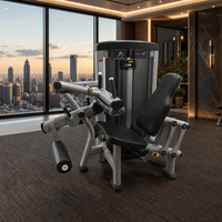 Nouvelle conception, équipement de fitness direct usine, machine à curls/extensions assis pour salle de sport commerciale et usage domestique, à charge par disques, avec garantie