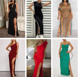 Liquidación 2026: Vestidos de Verano para Mujer, Poliéster/Algodón, Tallas S-XL, Surtido de Marcas, Ropa en Stock - Product Image 2
