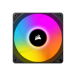 Corsair AC120 RGB <span class=keywords><strong>Ventilateur</strong></span> de refroidissement 5V ARGB haute performance 120mm PWM Noir/Blanc Pack unique - Product Image 1