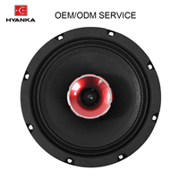 Haut-parleurs coaxiaux pour voiture HYANKA HCS9265 6,5 pouces, sensibilité 89 dB, 4Ω, 80 W RMS, haut-parleurs coaxiaux pour voiture 6,5 pouces
