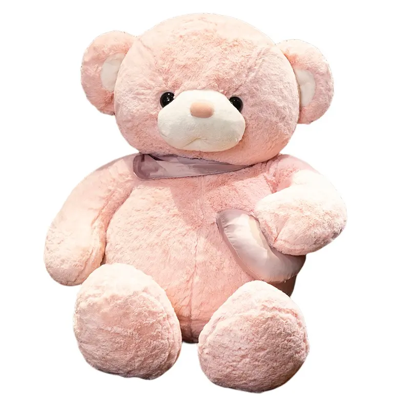 Beruang Teddy Hari Valentine, dengan hati lembut dipersonalisasi