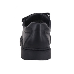 Оптовая продажа, школьная обувь на заказ, детская униформа, черная кожаная детская школьная обувь для мальчиков - Product Image 4