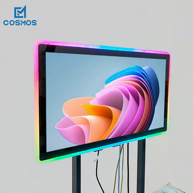17 19 21.5 22 Inch Game Touch Screen Monitor With Side Led Bar Touch Display Use for Curved/Vertical Skill Game Machine