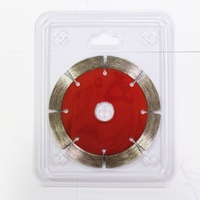 Lame de scie diamantée segmentée industrielle de 125 mm, alésage de 22,23 mm, épaisseur de 1,5 mm, hauteur de rebord de 20 mm, haute efficacité pour béton et grès