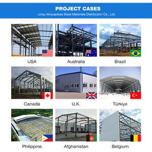 Entrepôt à structure métallique sur mesure, <span class=keywords><strong>grande</strong></span> portée, bâtiment industriel préfabriqué pour les grands projets d'ingénierie - Product Image 6
