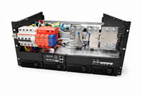 Module redresseur 3 kW 48 V 100 A (2 x 80 A) avec fusible de charge et fusible de batterie 2 x 60 A pour alimentation télécom et système d'alimentation CC 48 V