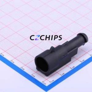 282103-1 Housing (Wire-to-Board / Wire-to-Wire) Connector 1x1P 1 1 Without Latch - Product Image 1