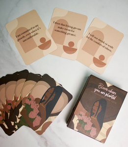 Tarjeta de Afirmación Positiva Personalizada, Papel Impreso, Mate, Elegante, Personalizable, Diario, Niños, Cubierta de Embalaje con Caja - Product Image 1