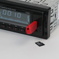 Autoradio Bluetooth 12V 1DIN avec lecteur MP3, appels mains libres, FM/USB/AUX-IN, électronique automobile d'usine