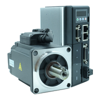 Moteur servo DC MCAC825-23B-EC+60ASM400-5-17BCH-DB15 11A 400W et driver servo pour machines de moulage par injection