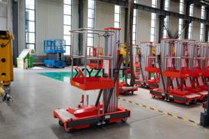 XYZLIFT-10m 200kg nhôm đơn đôi mast di động thủy lực người đàn ông Nâng Nền tảng nâng cột dọc - Product Image 2