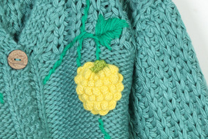 Maglione fatto <span class=keywords><strong>a</strong></span> <span class=keywords><strong>mano</strong></span> da donna con <span class=keywords><strong>Cardigan</strong></span> corto lavorato <span class=keywords><strong>a</strong></span> <span class=keywords><strong>mano</strong></span> da donna invernale - Product Image 5