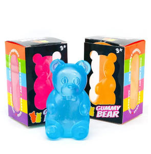 8CM Needoh <b>Gummy</b> <b>Bear</b> Squishy Toys <b>Bear</b> Malt Sugar Slow Rebound Squishy Anxiety Stress Relief for Kids with Autism - Product Image 3