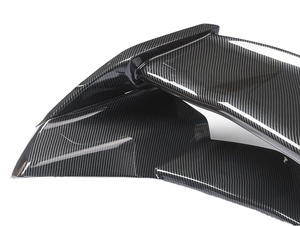 Aileron de toit double couche pour coffre arrière de voiture, kit carrosserie, pièce automobile pour Toyota C-HR 2018 2025 2024 2023 2022, accessoire de tuning en ABS - Product Image 2