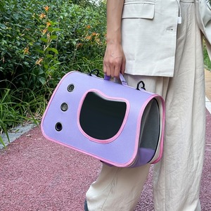 Transportín de Viaje Plegable de Tela para Mascotas con Cierres de Seguridad, Bolsa para Perros o Gatos Aprobada por Aerolíneas - Product Image 5