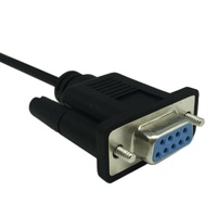 Kabel Printer Scanner USB 2.0 Tipe B Male ke DB9 Female RS232 Tembaga Murni