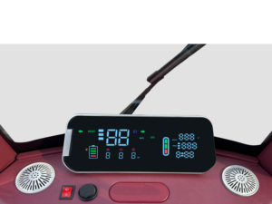 New Energy Solar Electric 3-Wheeler Self-Charging Motorized Adult Tricycle with Heavy-Duty Wheels Roof Open Body Electric <strong>Trike</strong> - Product Image 6