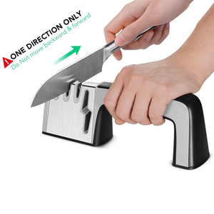 Afilador de <span class=keywords><strong>cuchillos</strong></span> 4 en 1 ideal para chef de calidad superior OEM afilador de <span class=keywords><strong>cuchillos</strong></span> de cocina - Product Image 2