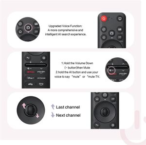 Mrvoice Magic <span class=keywords><strong>Remote</strong></span> <span class=keywords><strong>Control</strong></span> MR25GA, kompatibel dengan LG 2025 TV OLED G5 C5 B5 QNED 92A 85A 80A UA77 seri dengan <span class=keywords><strong>Pointer</strong></span> - Product Image 3