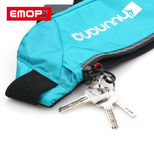 Sac banane multifonctionnel personnalisé pour sports de plein air, en nylon résistant à l'eau, avec fermeture éclair imprimée, pour la randonnée et la course à pied, ceinture réglable - Product Image 5