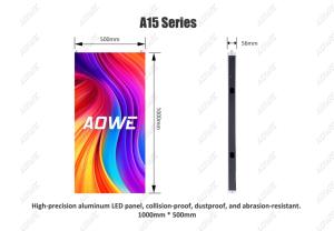 จอแสดงผลวิดีโอวอลล์ LED แบบติดตั้งภายในอาคาร EU AOWE 500*500 มม. 8K 4K SMD HD P1.2 P1.5 P1.8 P2 P2.5 P3 สีเต็มรูปแบบ บางเฉียบ - Product Image 3