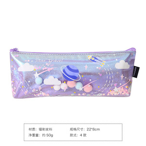 <span class=keywords><strong>Astuccio</strong></span> Creativo <span class=keywords><strong>con</strong></span> Effetto Cielo Stellato e Sabbia Fluida, Borsa per Cancelleria Personalizzata per Studenti, Scatola Colorata per Articoli di Cancelleria - Product Image 6