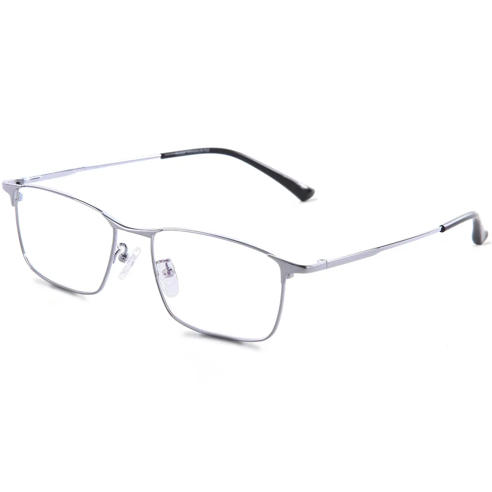 SKYWAY titanyum optik gözlük çerçevesi yüksek kaliteli altın gümüş tam çerçeve gözlük çerçeveleri erkekler için