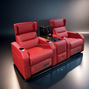 Sillón de sofá de cuero reclinable individual de alta calidad <span class=keywords><strong>Premium</strong></span> cómodo para centro comercial o sala de estar Villa sótano asientos - Product Image 3