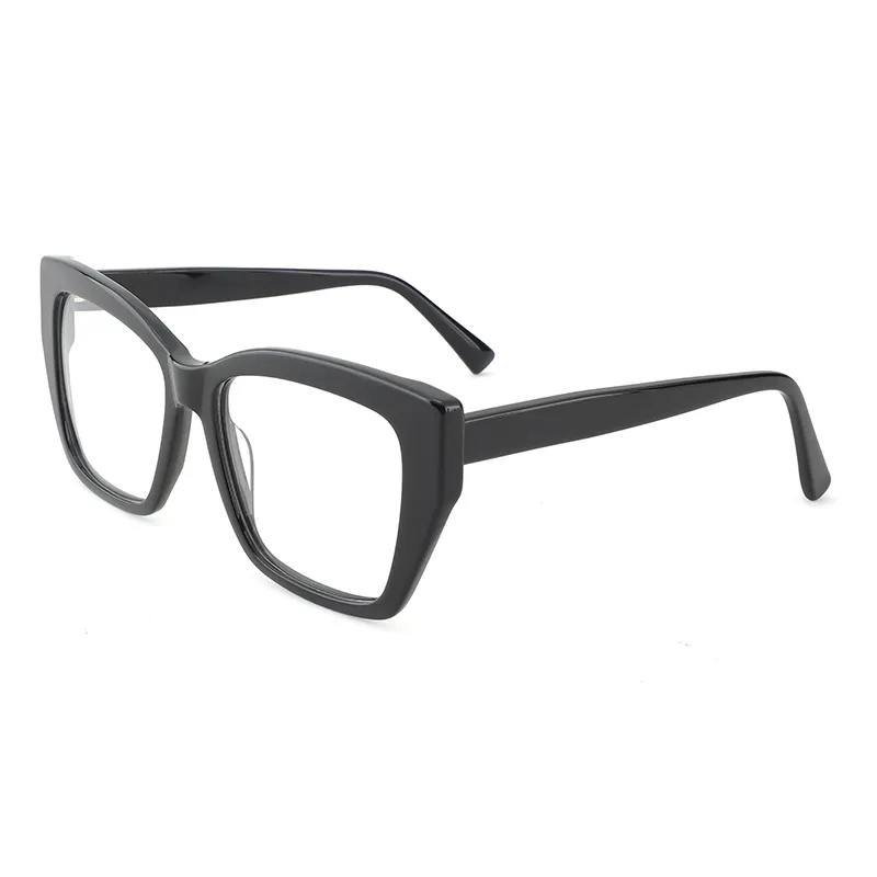 अच्छी लग रही के लिए ऑप्टिकल फ्रेम आँख चश्मे बड़े एसीटेट सेल्यूलोज चश्मा Eyewear महिलाओं