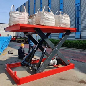 Magazzino di sollevamento di fascia alta elettrico idraulico forbice Cargo ascensore sedia a rotelle per la vendita - Product Image 6