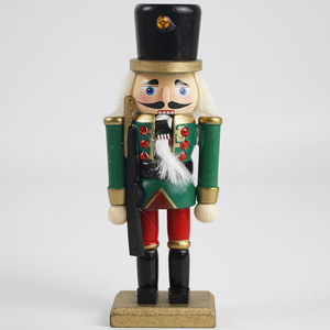 Nouveauté Décoration d'intérieur Petite figurine de Noël sur table personnalisée Soldats en bois <span class=keywords><strong>Casse</strong></span>-noisettes - Product Image 4
